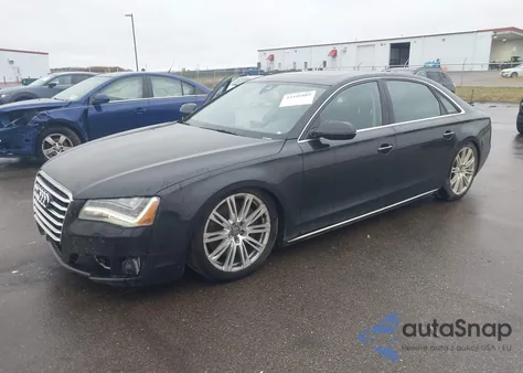 2012 Audi A8 L 4.2 from USA, damaged, VIN WAURVAFD5CN016448